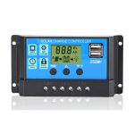 Регулатор на зареждане за слънчеви системи 12/24V DC 10A с ден/нощ режим и таймер
