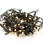 Каучукова LED гирлянда 100 LED (на 10 cm), топло бяло, 10 m, IP44, свързваеми макс. 20 сета