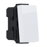 Двунаправен ключ MODYS бял 1 модул 1P 10AX 250V AC IP20