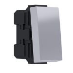 MODYS промеждутч ключ сребрист 1 модул 1P 10AX 250V IP20