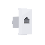 Мрежов контакт MODYS RJ45 CAT.6A екранен IP20 бял 1 модул