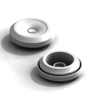 Уплътнителен громет Quickseal M16, сив, пластмасов