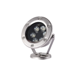 LED осветително тяло SS304 IP68 6W 450 лм 6000K 60° 12V AC/DC