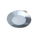 Вградимо кръгло LED спот осветление мат никел 2W 3000K 155 лм 230V