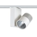 Бял LED релсов светилник 15W 3000K 36° 1100 лм 230V Ra80