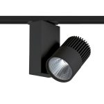 Черен LED релсов осветител 15W 4000K 36° 1150 лм 230V Ra80