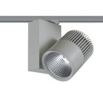 Сива LED релсова светлина 30W 3000K 36° 2200 лм 230V Ra80