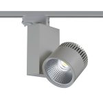 Сива LED релсова светлина 45W 4000K 36° 3300 лм 230V Ra80