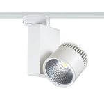 Бяло LED релсово осветление 45W 4000K 36° 3300 лм 230V Ra80