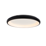 Таванен LED осветителник 100W 3000K 7010 лм черен метален Ø81x8,5 см DIANA