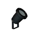 Градинен прожектор черен GU10 RAL C0026, 230V