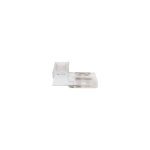 90° прозрачен конектор за LED COB лента IP20 8 mm