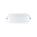 LED PC бяло стенно осветително тяло 230V IP65 20W 1700 лм 3000K 110° Ra80