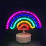 Дъга Rainbow – 66 неонови LED светлини с батерия (3xAA)/USB, RGB, IP20, 23x10x19.5 см
