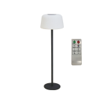 Слънчева презареждаема RGBW LED подова лампа D30xH15 см IP65 LiFePO4 2600mAh
