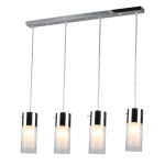 Висяща лампа Netto Track Glass 4xE14 DALI