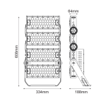 LED прожектор 480 W, 74400 лм, 5000 K, 20°, 230 V AC, IP66, IK10 - Image 2