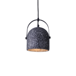 Висейка 1xE27 черен цимент D16xH130 см Caramelo