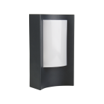 LED SMD стенен осветител 7W 350 лм 170° 230V 3000K тъмносив CRI80 IP54