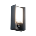 LED SMD стенен осветител 7W 350 лм 170° 230V 3000K тъмносив CRI80 IP54 - Image 2