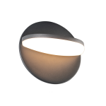 LED SMD стенен осветлител 16W 790 лм 120° 230V 3000K тъмно сиво IP65