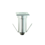 LED квадратен вдлъбнат спот осветител 1W 85 лм 3000K 30° IP65 230V