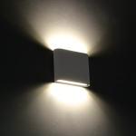 LED SMD стенен осветлител 7W 310 лм 60° 230V 3000K матово бяло IP54 - Image 2