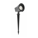 LED COB спот луманитар с шип 19W 1400 лм 40° 230V 3000K тъмно сиво IP65 CRI80