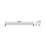 Шайба за стена Cree LED 13 W 4000 K 1050 лм 30° 230 V 0,5 м IP65 - Image 2