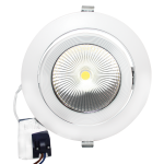 Вградимо движещо се LED осветително тяло 30W 3000K 60° 3400 лм 230V Ra80