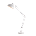 Подова лампа Netto Freddie 1xE27 метално бяла 38x130x207 см