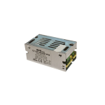 Метален CV LED драйвер 12W 230V AC-12V DC 1A IP20 с терминал