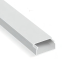 PVC канал за кабели 40x25 мм без лепенска лента, бял