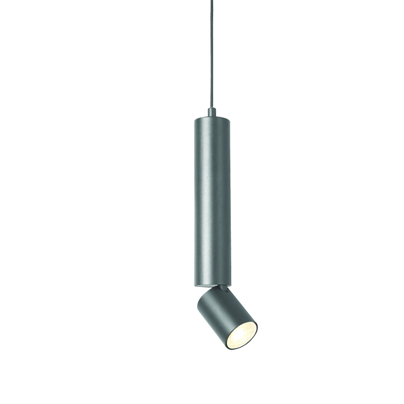RA3551PGY Висяща лампа 1xGU10 BABEL сив метал IP20, D5,6x8xH140 см - Image 1