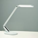 Настолна LED лампа 10W 800 лм FRITZ бяла CCT димер сензорен превключвател USB
