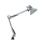 Лампа за бюро E27 1x40W с клампа сива PENNA