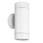 Стенен светилник up-down бял PP GU10 макс. 2x3W LED IP65