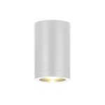 Кръгло таванно осветително тяло GU10 IP65 230V AC матово бяло макс. 7W
