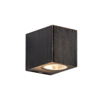 Стенен осветител GU10 пластмасов Rъст IP65 230V AC макс. 3W LED