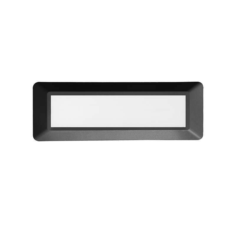 SLIM31NDG LED стенно правоъгълно осветително тяло тъмно сиво 230V IP65 4W 3000K 290 лм - Image 1