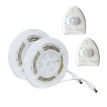 Комплект LED SMD регулируема лента 2x1.2 м 2x5.8 W 2x570 лм IP65 Nano 3000K с 2 сензора и 12V DC драйвер