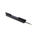 Черен магнитен релсов драйвър 100W 230V AC/24V DC 4.2A 298x26(38.4) мм с 1 м кабел