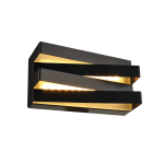 Стенна лампа  LED  12W 3000K 960 лм черен метален 20x11x9 см MILANO - Image 3