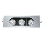 Правоъгълен спот SPOTX3 SQ. MR16 без баласт, 12V
