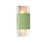 Netto LED стенно осветително тяло 12W 3000K алуминий ментово+бяло 25x11x5,3 см