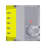 MODYS 1-посочен димер, сребрист, 1 м, 1-полюсен, 40–300 W, 250 VAC, IP20