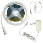 LED COB лента 24 V DC, 8 W/m, 4000 K, 1000 lm/m, IP20, 8 mm, Ra90, 320 LED-а/m, ролка 3 m, 3 години гаранция