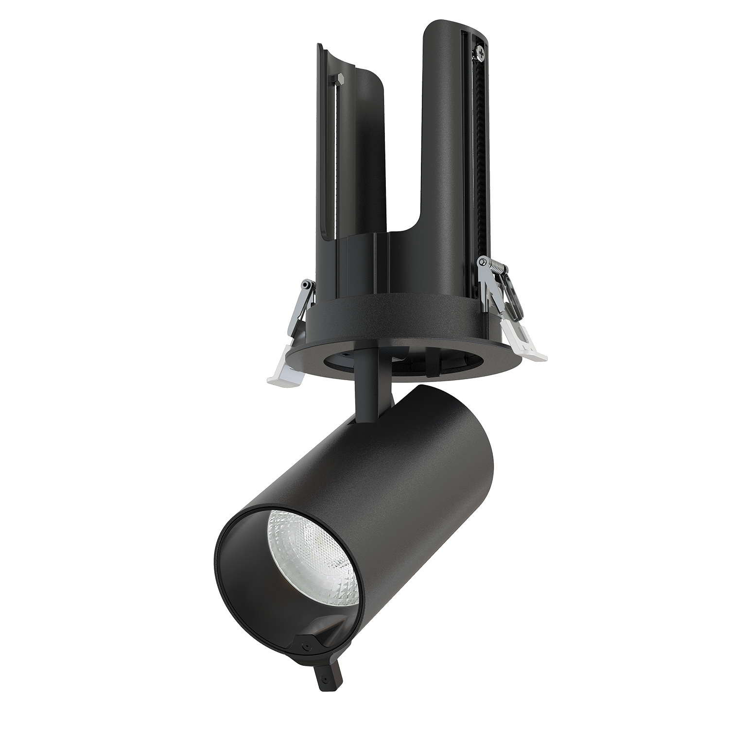 4TR096D41 AI META II – вграден спот от черен алуминий с двоен сензор и Bluetooth, 15 W, RGBW, 220–240 V, 36°, D70×135 мм - Image 1