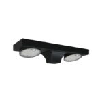 ALVIO LED улично слънчево осветително тяло с двоен въртящ се модул и интелигентен сензор 40 W 2CCT 3 000 K – 4 000 K IP65 140°x70° Ra≥80