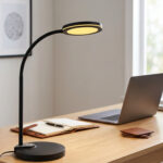 НАСТОЛНА ЛАМПА, ЧЕРНА, ABS+ СИЛИКОН, LED SMD, 8 W, 300 LM, CCT 3000 K–3800 K–5700 K, IP20 - Image 2